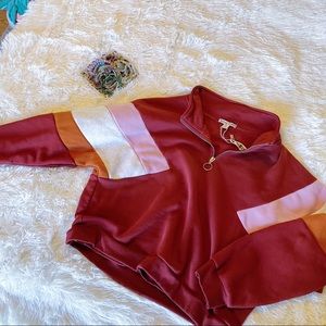 ❌SOLD❌ NWT Quarter Zip Sweatshirt